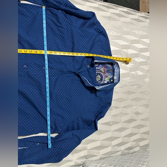 Robert Graham Blue long sleeve - Picture 6 of 6